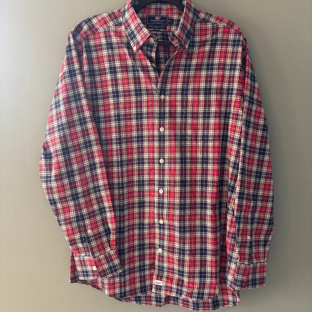 Vineyard Vines Slim Fit Whale Men's Button Down Shirt